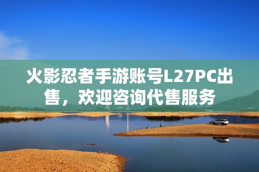 火影忍者手游账号L27PC出售，欢迎咨询代售服务