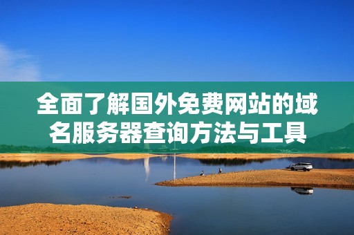 全面了解国外免费网站的域名服务器查询方法与工具