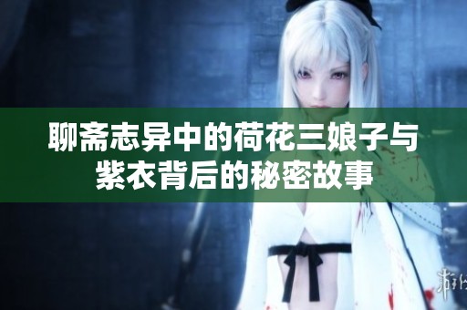 聊斋志异中的荷花三娘子与紫衣背后的秘密故事