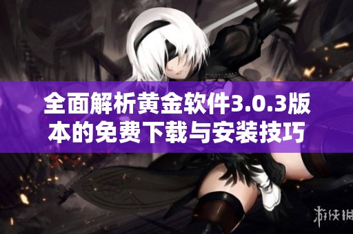 全面解析黄金软件3.0.3版本的免费下载与安装技巧