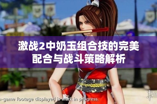 激战2中奶玉组合技的完美配合与战斗策略解析
