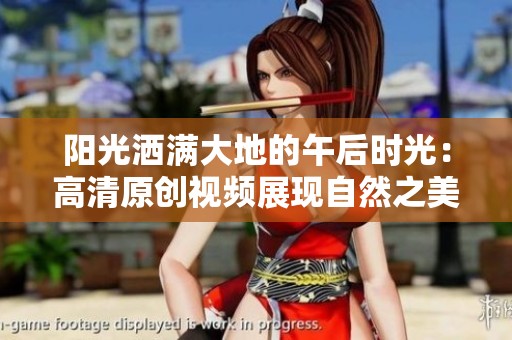 阳光洒满大地的午后时光：高清原创视频展现自然之美