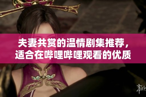 夫妻共赏的温情剧集推荐，适合在哔哩哔哩观看的优质电视剧