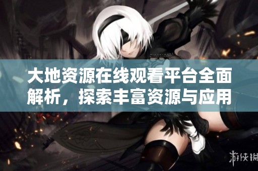 大地资源在线观看平台全面解析，探索丰富资源与应用场景