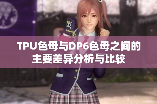 TPU色母与DP6色母之间的主要差异分析与比较