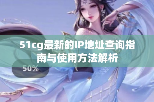51cg最新的IP地址查询指南与使用方法解析