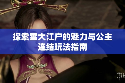 探索雪大江户的魅力与公主连结玩法指南