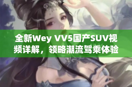 全新Wey VV5国产SUV视频详解，领略潮流驾乘体验