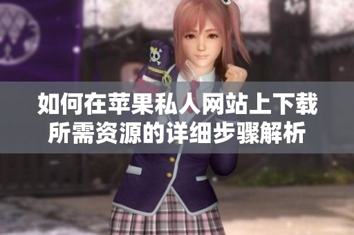 如何在苹果私人网站上下载所需资源的详细步骤解析