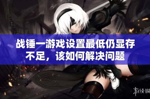 战锤一游戏设置最低仍显存不足，该如何解决问题