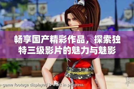 畅享国产精彩作品，探索独特三级影片的魅力与魅影