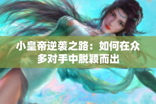 小皇帝逆袭之路：如何在众多对手中脱颖而出