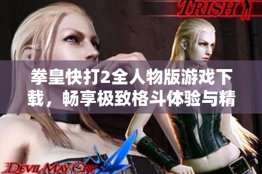 拳皇快打2全人物版游戏下载，畅享极致格斗体验与精彩对战