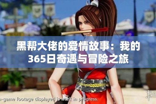 黑帮大佬的爱情故事：我的365日奇遇与冒险之旅