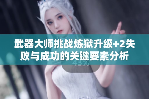 武器大师挑战炼狱升级+2失败与成功的关键要素分析