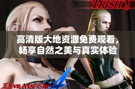 高清版大地资源免费观看，畅享自然之美与真实体验