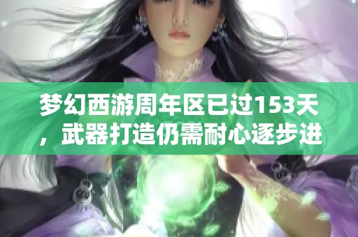 梦幻西游周年区已过153天，武器打造仍需耐心逐步进行