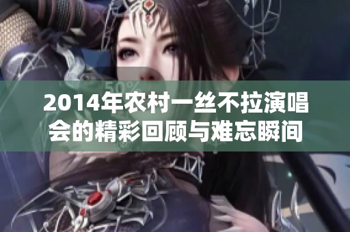 2014年农村一丝不拉演唱会的精彩回顾与难忘瞬间