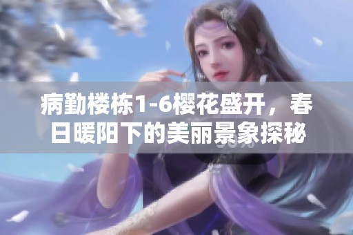 病勤楼栋1-6樱花盛开，春日暖阳下的美丽景象探秘