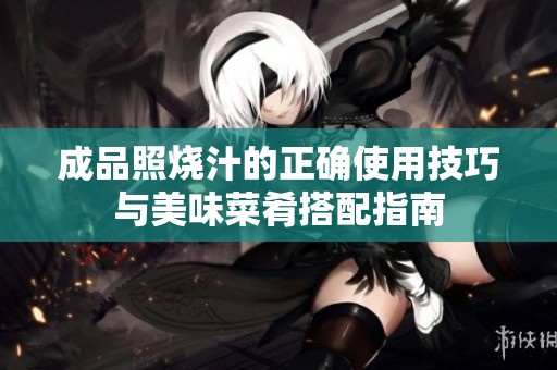 成品照烧汁的正确使用技巧与美味菜肴搭配指南