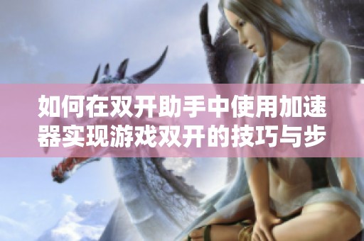 如何在双开助手中使用加速器实现游戏双开的技巧与步骤