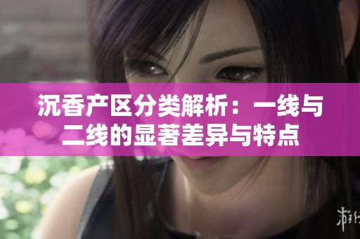沉香产区分类解析：一线与二线的显著差异与特点
