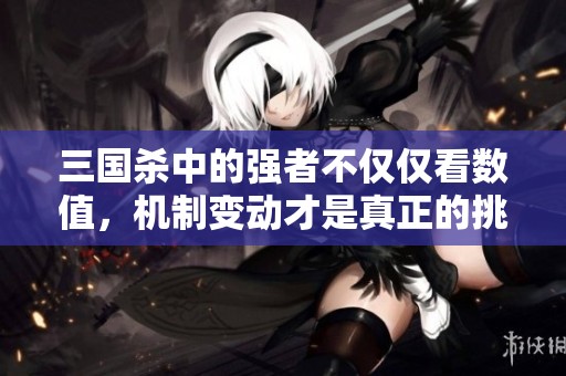 三国杀中的强者不仅仅看数值，机制变动才是真正的挑战
