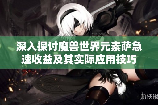 深入探讨魔兽世界元素萨急速收益及其实际应用技巧