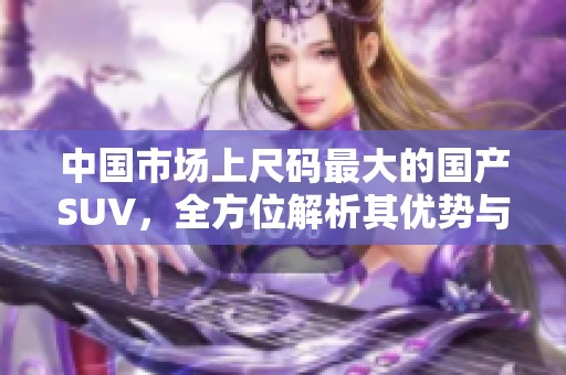 中国市场上尺码最大的国产SUV，全方位解析其优势与性能