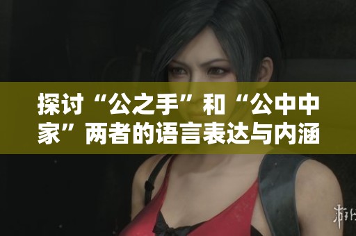 探讨“公之手”和“公中中家”两者的语言表达与内涵差异