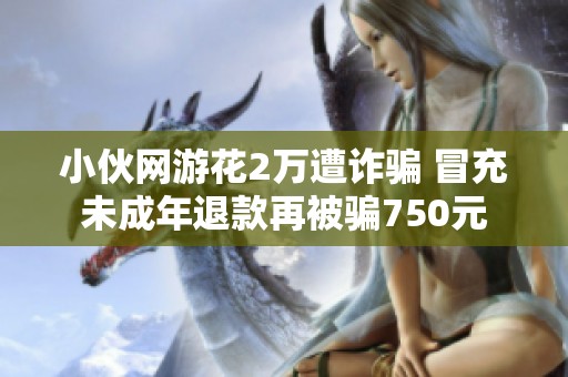 小伙网游花2万遭诈骗 冒充未成年退款再被骗750元