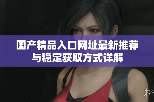 国产精品入口网址最新推荐与稳定获取方式详解