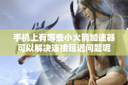 手机上有哪些小火箭加速器可以解决连接延迟问题呢