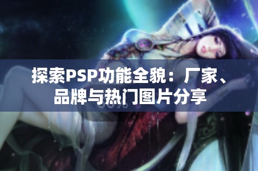探索PSP功能全貌：厂家、品牌与热门图片分享