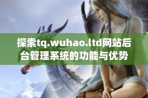 探索tq.wuhao.ltd网站后台管理系统的功能与优势