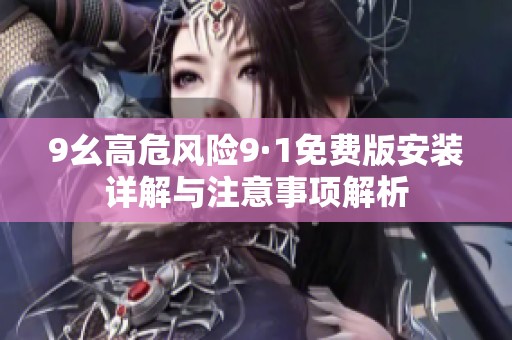 9幺高危风险9·1免费版安装详解与注意事项解析