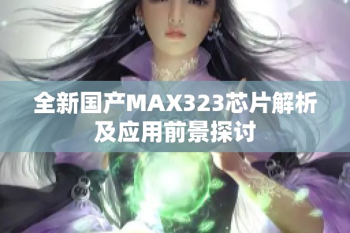 全新国产MAX323芯片解析及应用前景探讨