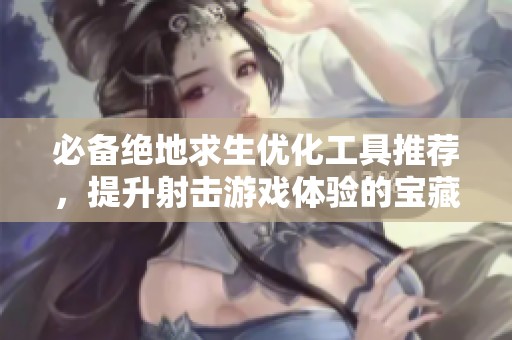 必备绝地求生优化工具推荐，提升射击游戏体验的宝藏软件排行榜