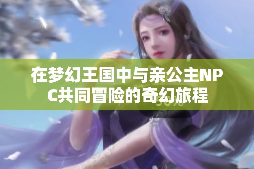 在梦幻王国中与亲公主NPC共同冒险的奇幻旅程