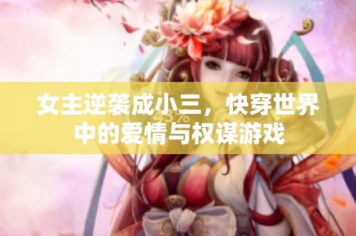 女主逆袭成小三，快穿世界中的爱情与权谋游戏