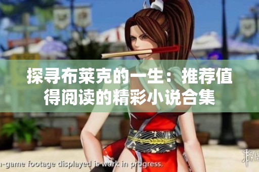 探寻布莱克的一生：推荐值得阅读的精彩小说合集