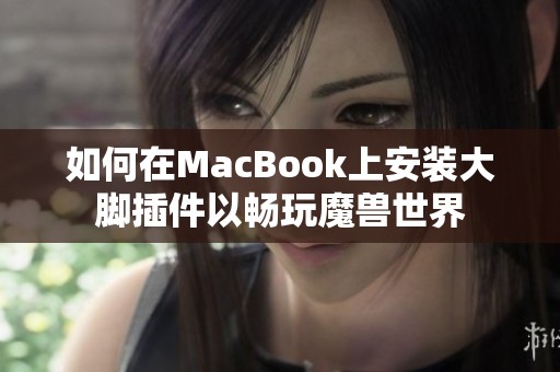 如何在MacBook上安装大脚插件以畅玩魔兽世界