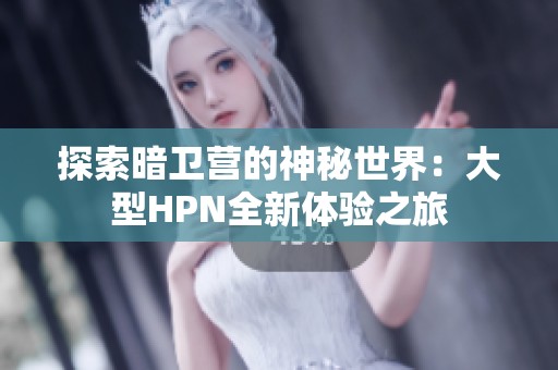 探索暗卫营的神秘世界：大型HPN全新体验之旅
