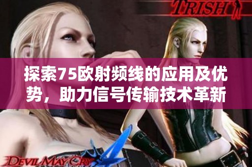 探索75欧射频线的应用及优势，助力信号传输技术革新