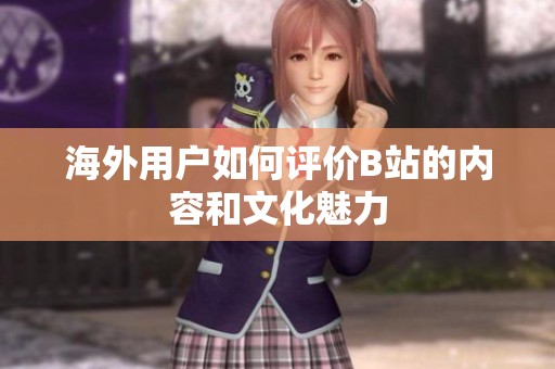 海外用户如何评价B站的内容和文化魅力