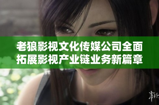 老狼影视文化传媒公司全面拓展影视产业链业务新篇章