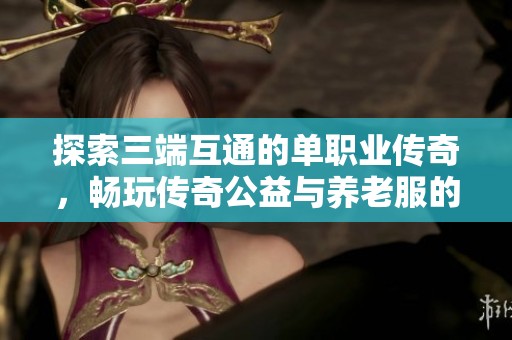 探索三端互通的单职业传奇，畅玩传奇公益与养老服的无限乐趣