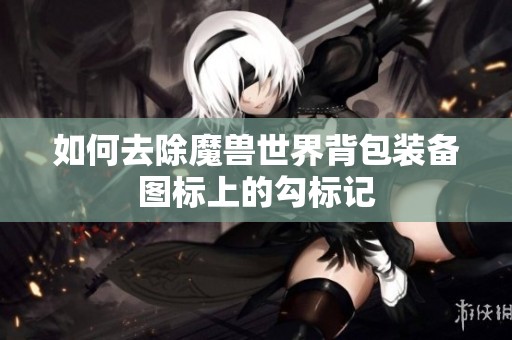 如何去除魔兽世界背包装备图标上的勾标记