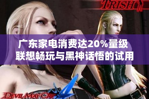 广东家电消费达20%量级 联想畅玩与黑神话悟的试用体验分享