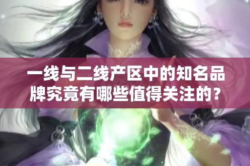一线与二线产区中的知名品牌究竟有哪些值得关注的？